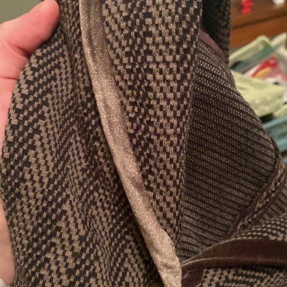 VINTAGE Armani Collezioni wool blend light weight blazer size 12 - Picture 8 of 8